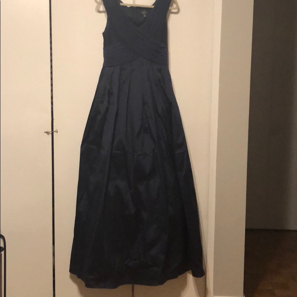 Navy Blue Bridesmaid Dress